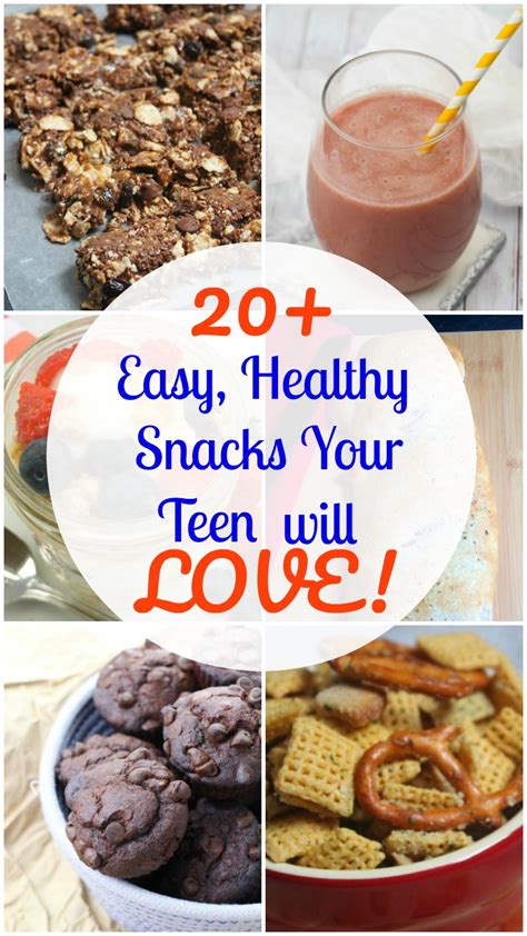 Healthy Snacks For Teens